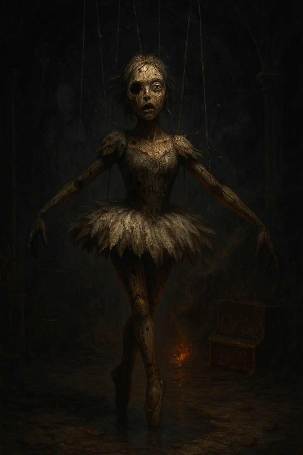 She Holds the Position Until It Stops Hurting