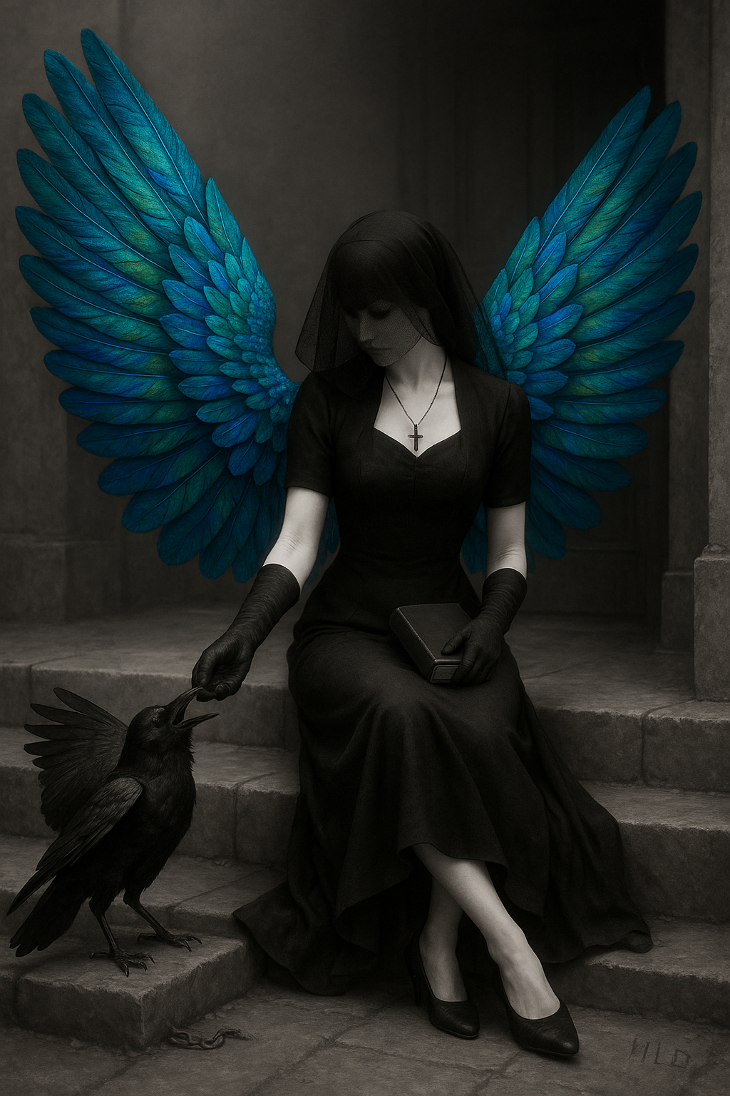 Winged Witness — A Gentle Exchange