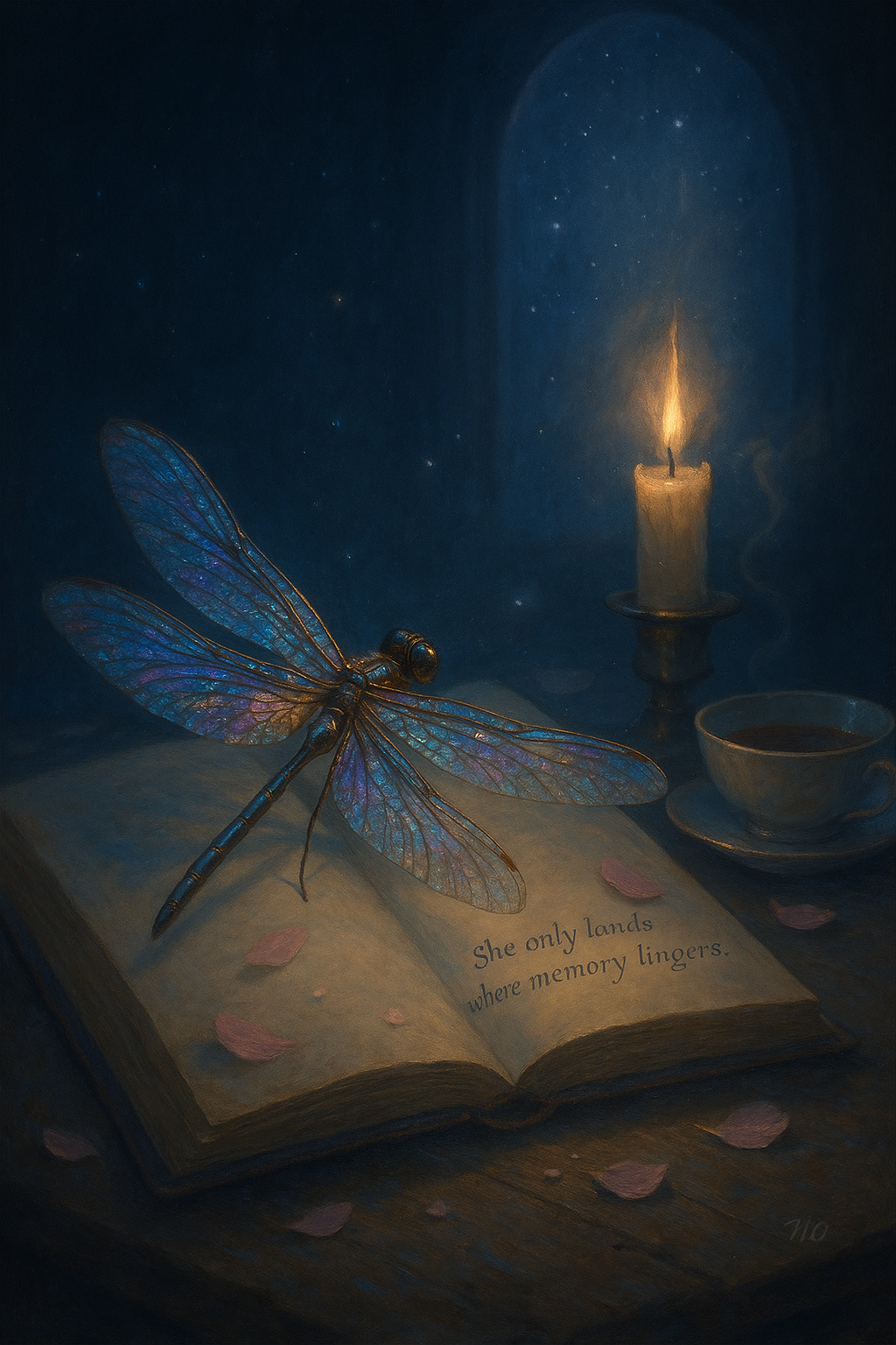 She Only Lands Where Memory Lingers