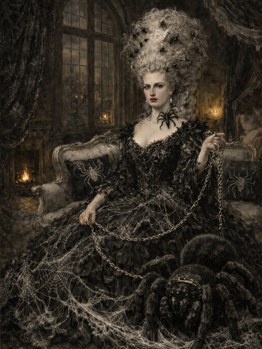 The Spider Empress of the Inner Court